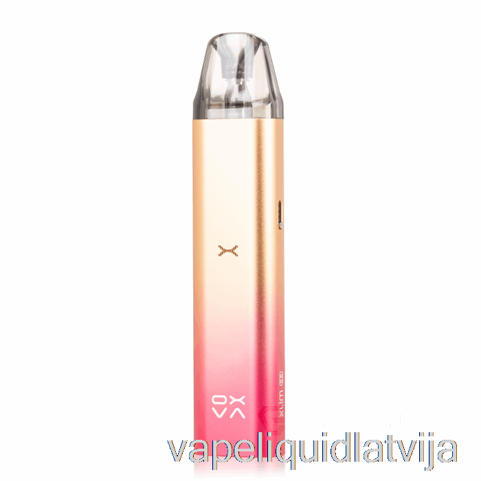 Oxva Xlim Se 25w Pod System Zelta Rozā Vape šķidrums